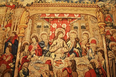 Museo Vaticano: arazzo con l